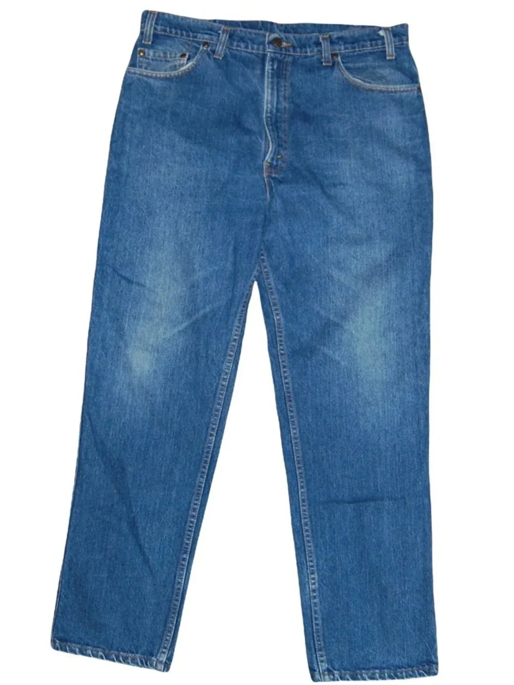 Vintage Levi's 540 Orange Tab Relaxed Fit 38x30 Denim Jeans Made in USA